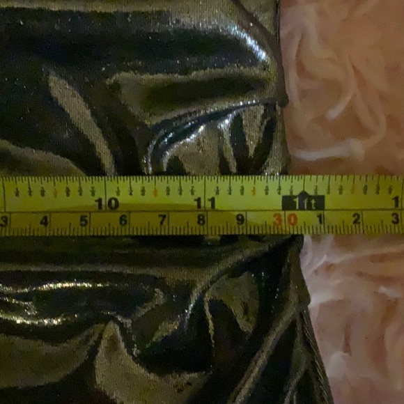 Lush - Sexy stretch bodycon silver metal dress - Size US Small - Picture 12 of 14